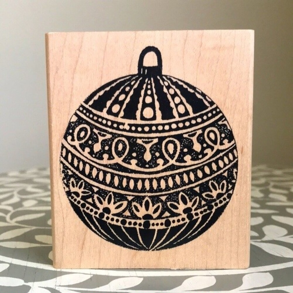 Christmas Ornament Stamp by Stamp Francisco